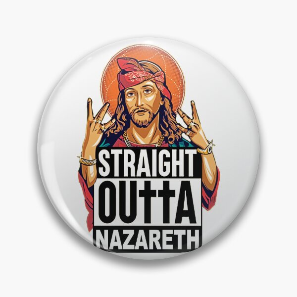Item preview, Straight Outta Nazareth ; Jesus Christus; designed and sold by StickerApe.