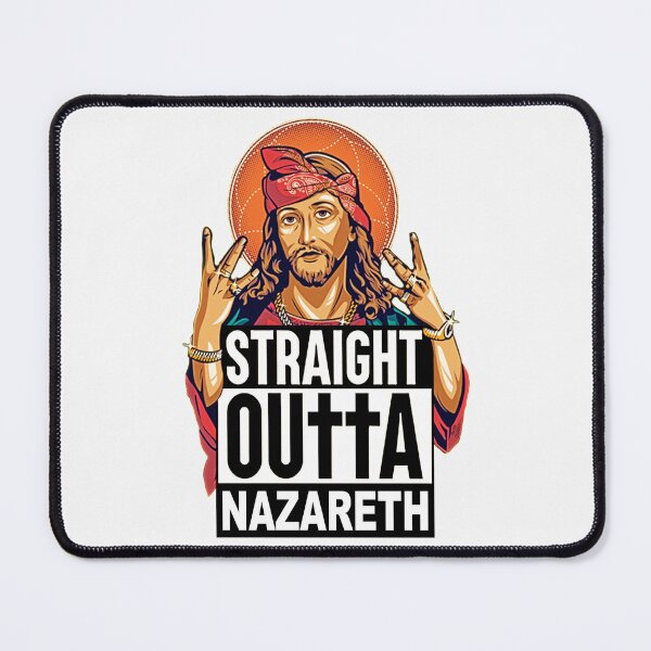 Item preview, Straight Outta Nazareth ; Jesus Christus; designed and sold by StickerApe.