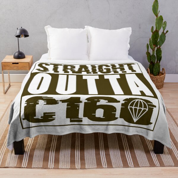 Item preview, Straight Outta C160; Paratrooper; designed and sold by StickerApe.