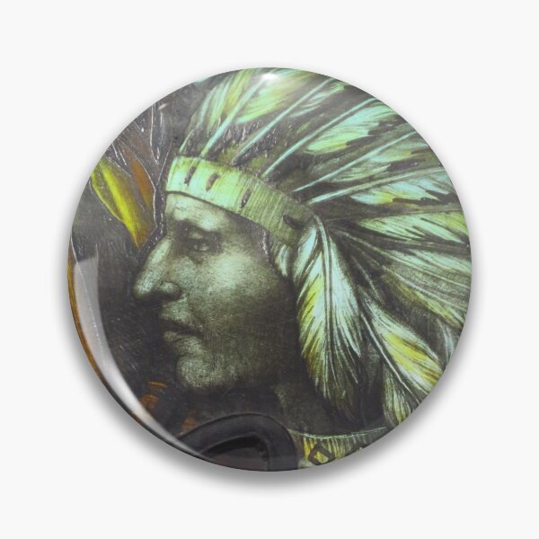 Item preview, Native American Chief designed and sold by wiggyofipswich.