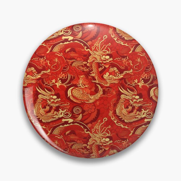 Item preview, Seamless Symphony of Sapphire Scales: A Majestic Dance of Mythical Dragons designed and sold by Phutharesuan Wachirapisut.