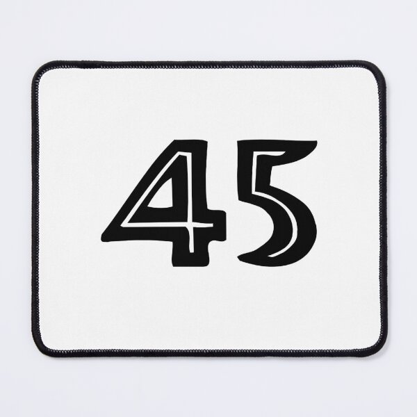 Item preview, 45, forty-five, black, tribal, african designed and sold by Numbers-Art.