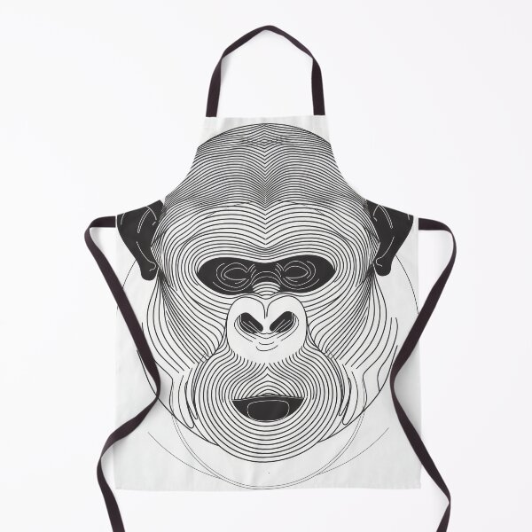 Item preview, Abstract Gorilla: Minimalism in Line designed and sold by Piotrek0001.