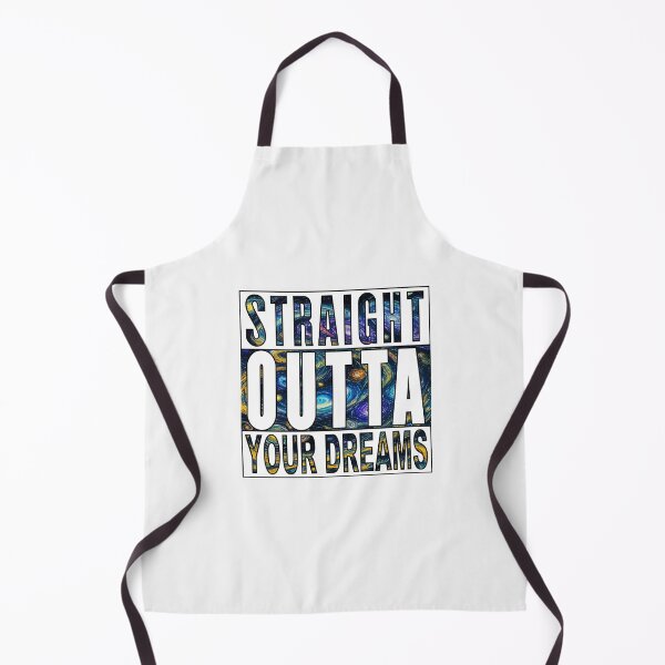Item preview, Straight Outta Your Dreams; Van Gogh Style, designed and sold by StickerApe.