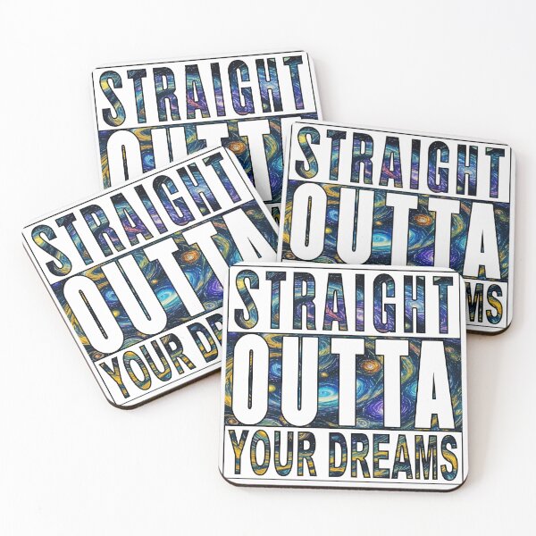 Item preview, Straight Outta Your Dreams; Van Gogh Style, designed and sold by StickerApe.