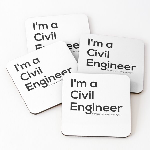 Item preview, i'm a Civil Engineer Funny Saying designed and sold by Luckyart5.