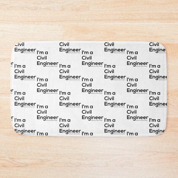 Item preview, i'm a Civil Engineer Funny Saying designed and sold by Luckyart5.