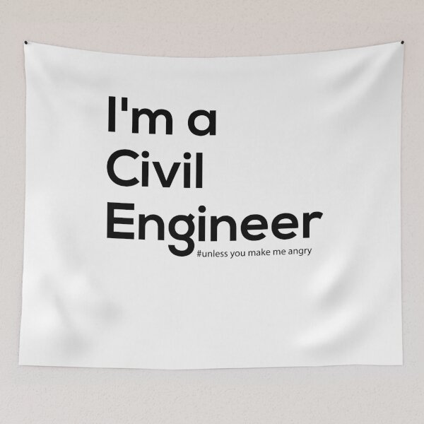 Item preview, i'm a Civil Engineer Funny Saying designed and sold by Luckyart5.