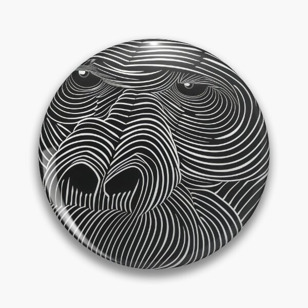 Item preview, Abstract Gorilla: Minimalism in Line designed and sold by Piotrek0001.