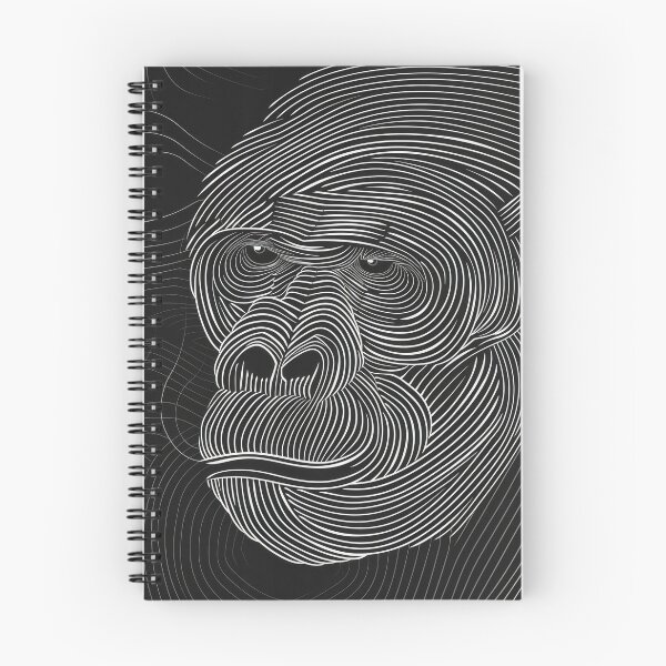 Item preview, Abstract Gorilla: Minimalism in Line designed and sold by Piotrek0001.