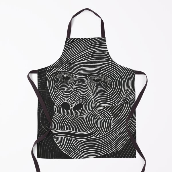 Item preview, Abstract Gorilla: Minimalism in Line designed and sold by Piotrek0001.