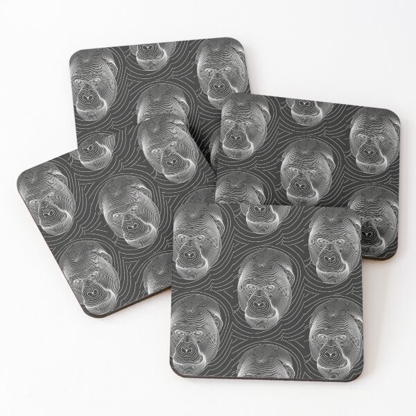 Item preview, Abstract Gorilla: Minimalism in Line designed and sold by Piotrek0001.