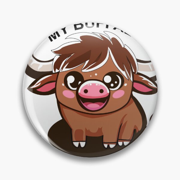 Item preview,  My cute smiling Buffalo  designed and sold by meesub.