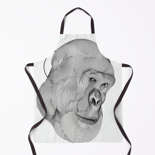 Item preview, Abstract Gorilla: Minimalism in Line designed and sold by Piotrek0001.