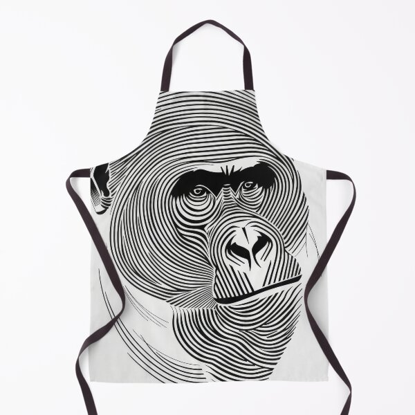 Item preview, Abstract Gorilla: Minimalism in Line designed and sold by Piotrek0001.