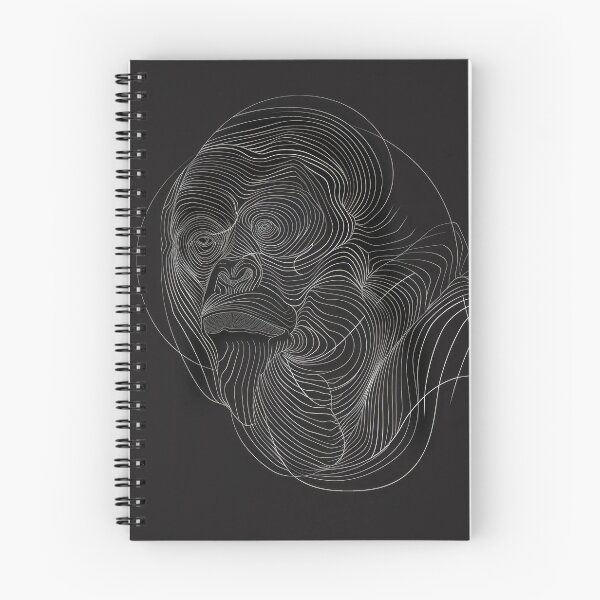 Item preview, Abstract Gorilla: Minimalism in Line designed and sold by Piotrek0001.