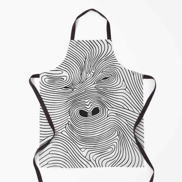Item preview, Abstract Gorilla: Minimalism in Line designed and sold by Piotrek0001.