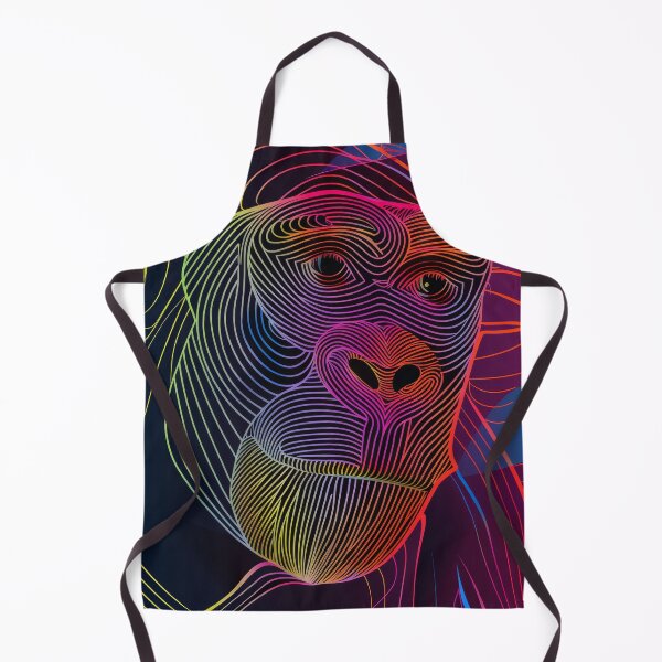 Item preview, Abstract Gorilla: Minimalism in Line designed and sold by Piotrek0001.