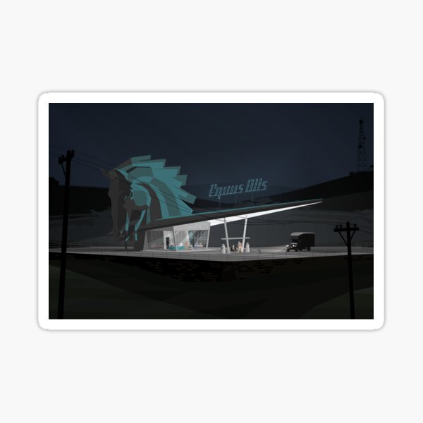 Item preview, Kentucky Route Zero Equus Oils Gas Station designed and sold by MichaelS10.