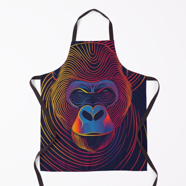 Item preview, Abstract Gorilla: Minimalism in Line designed and sold by Piotrek0001.