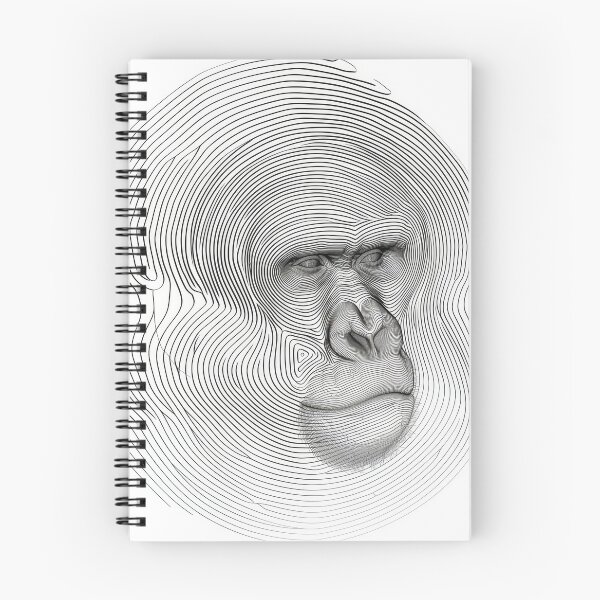 Item preview, Abstract Gorilla: Minimalism in Line designed and sold by Piotrek0001.