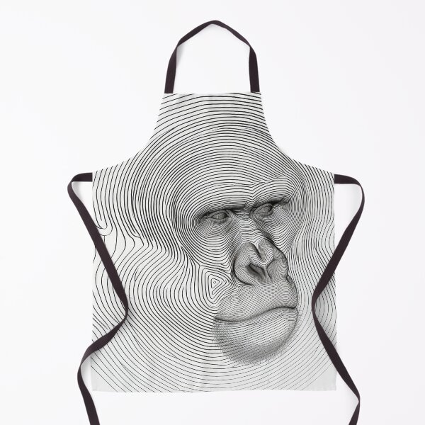 Item preview, Abstract Gorilla: Minimalism in Line designed and sold by Piotrek0001.