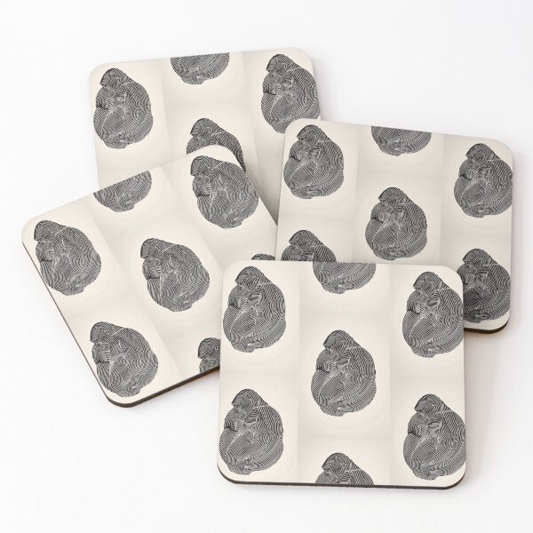 Item preview, Abstract Gorilla: Minimalism in Line designed and sold by Piotrek0001.