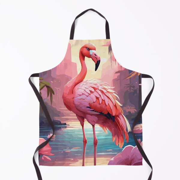 Item preview, Stunning Tropical Flamingo designed and sold by Vector Scout Lab.