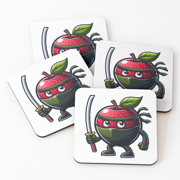Item preview, apple the ninja designed and sold by FerdiEverywhere.