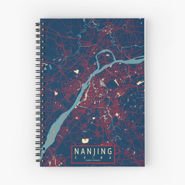 Item preview, Nanjing City Map of China - Hope designed and sold by deMAP.