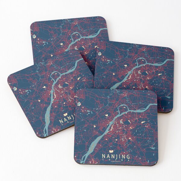 Item preview, Nanjing City Map of China - Hope designed and sold by deMAP.