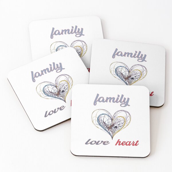 Item preview, family love heart designed and sold by Selma-Meeker.