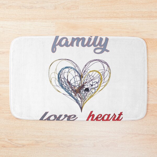 Item preview, family love heart designed and sold by Selma-Meeker.