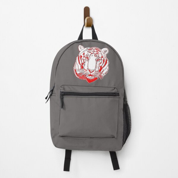 Item preview, Chinese Tiger Head Feline portrait Wildcat face profile designed and sold by 4rpixs.