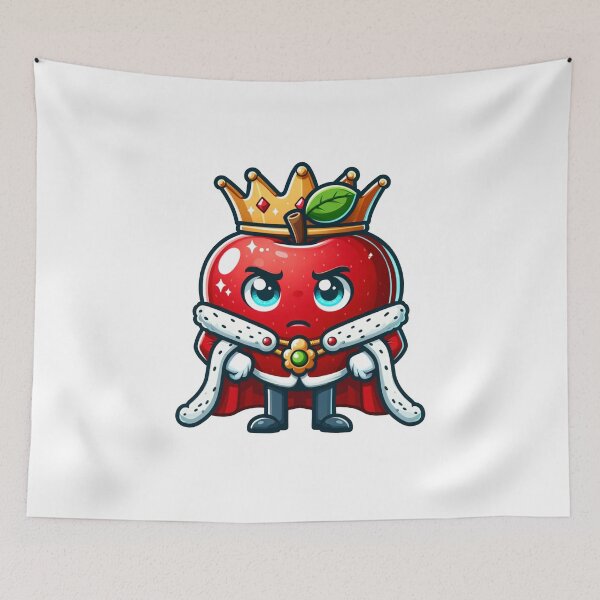 Item preview, apple the wise king designed and sold by FerdiEverywhere.