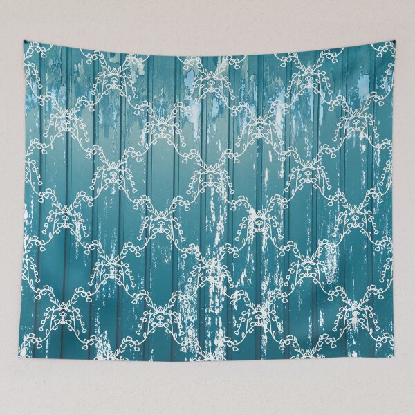 Item preview, Teal Boho Rustic Flourish Design designed and sold by JillyJ05.