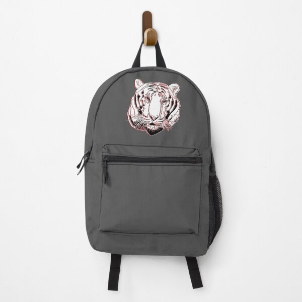 Item preview, Chinese Tiger Head Feline portrait Wildcat face profile designed and sold by 4rpixs.