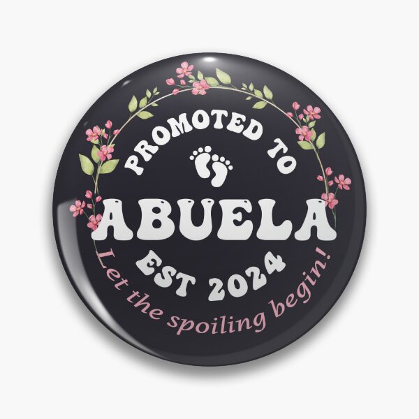 Item preview, Promoted To Abuela Est 2024 Spanish Grandma Pregnancy designed and sold by stylesip.