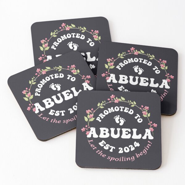 Item preview, Promoted To Abuela Est 2024 Spanish Grandma Pregnancy designed and sold by stylesip.