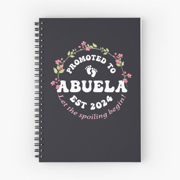 Item preview, Promoted To Abuela Est 2024 Spanish Grandma Pregnancy designed and sold by stylesip.