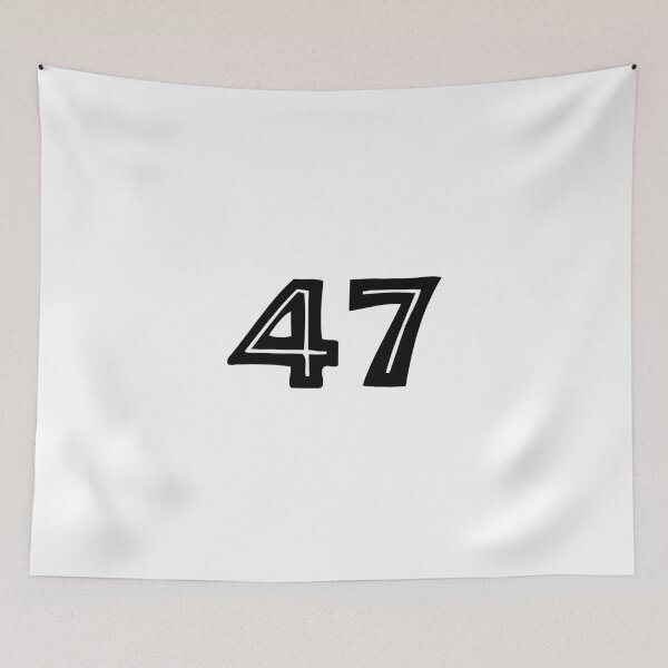 Item preview, 47, forty-seven, black, tribal, african designed and sold by Numbers-Art.