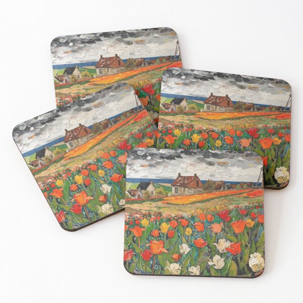 Item preview, Brilliant Tulip Garden designed and sold by GageStore.
