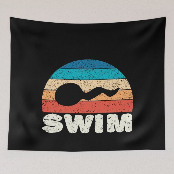 Item preview, Swimmer funny designed and sold by vibeno1.