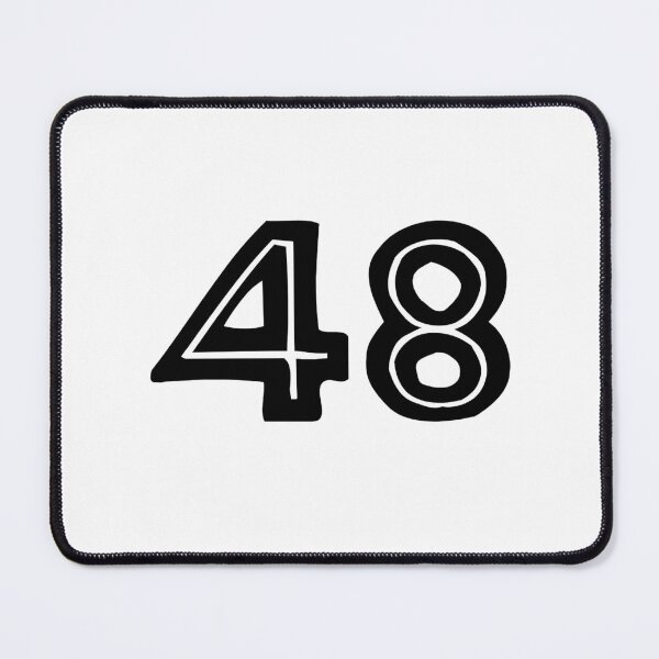Item preview, 48, forty-eight, black, tribal, african designed and sold by Numbers-Art.