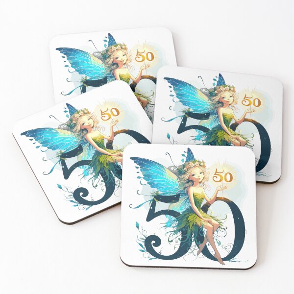 Item preview, 50 years fairy elf sweet birthday gift designed and sold by Pineapple-Tree.