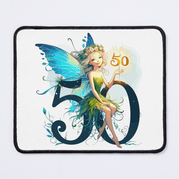 Item preview, 50 years fairy elf sweet birthday gift designed and sold by Pineapple-Tree.