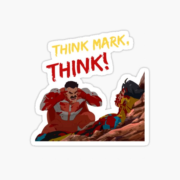 Aperçu de l'œuvre PENSEZ MARC, PENSEZ ! MEME d'Invincible Omniman, Omniman créée et vendue par egalad-oaragar.