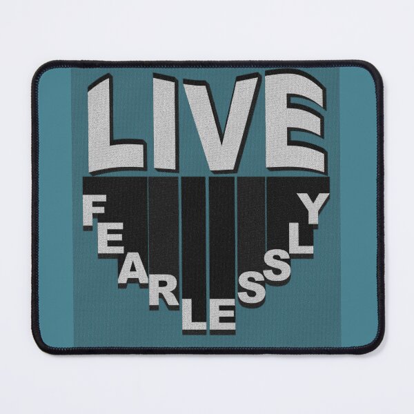 Item preview, Live Fearlessly designed and sold by ArtsyExplorer.