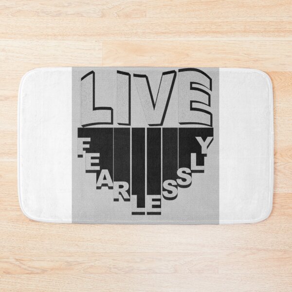 Item preview, Live Fearlessly designed and sold by ArtsyExplorer.
