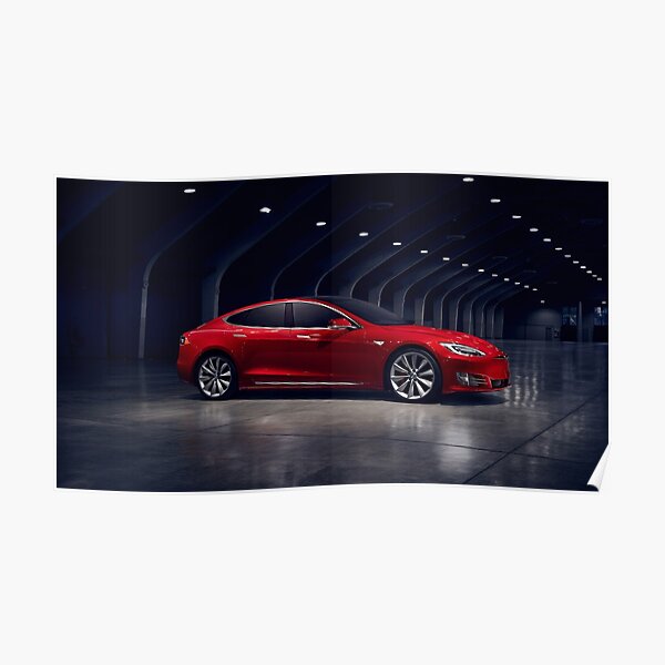 Tesla Model S Poster